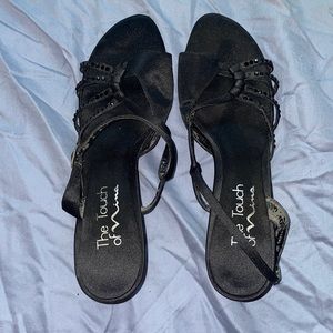 Black Nina Heels